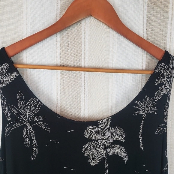 J. Jill Wearever Collection Sleeveless Midi Maxi Dress Black Size Extra Large - Picture 9 of 10